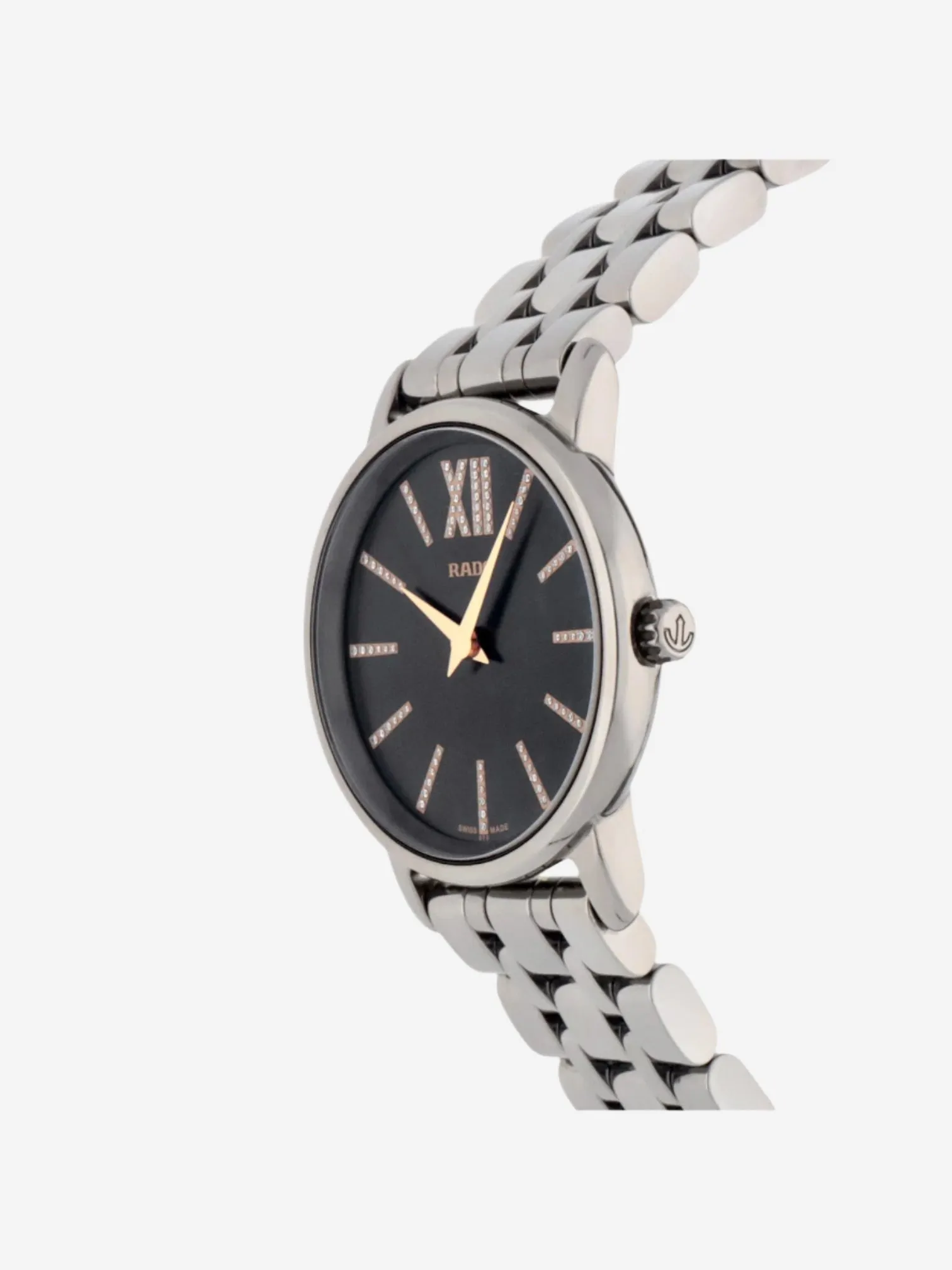 Rado DiaMaster Ceramic Quartz Ladies Watch R14064707