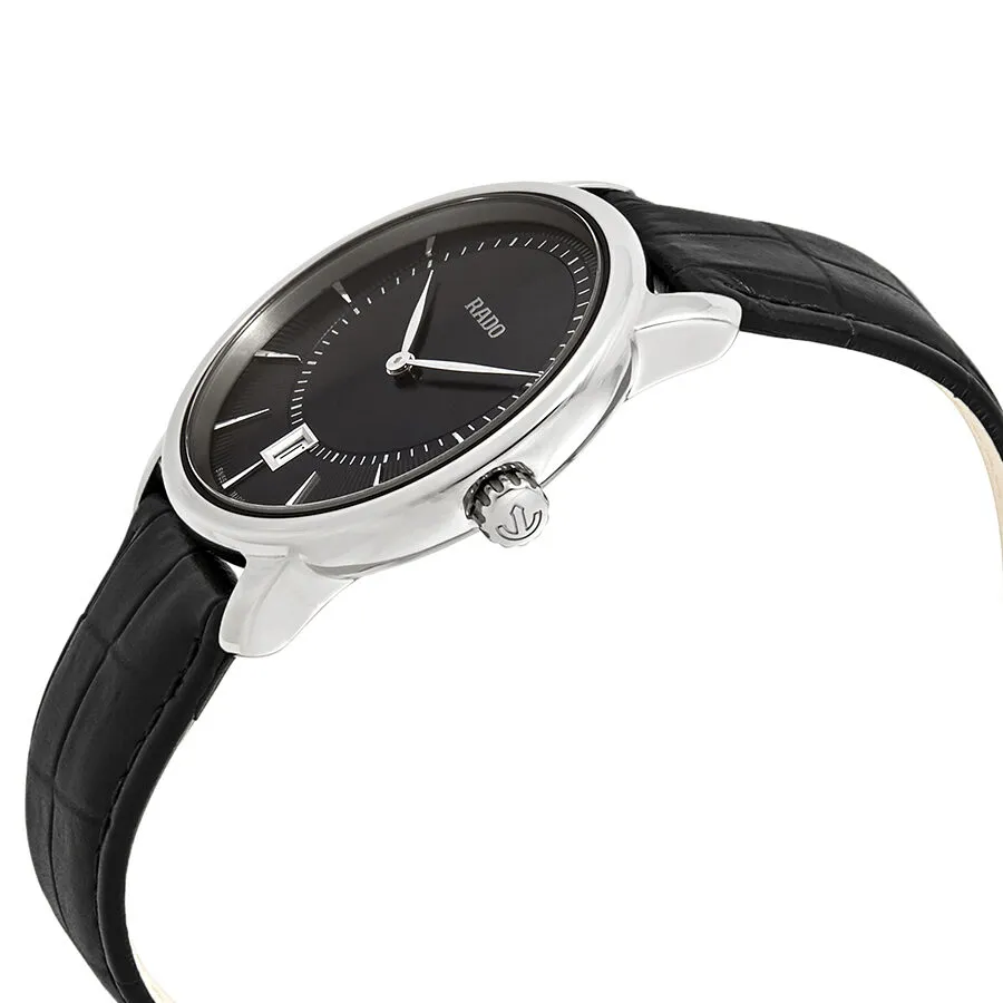 Rado DiaMaster Quartz Black Dial Ceramic Men's Watch R14135156