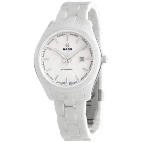 Rado Hyperchrome Automatic White Ceramic Ladies Watch R32258012