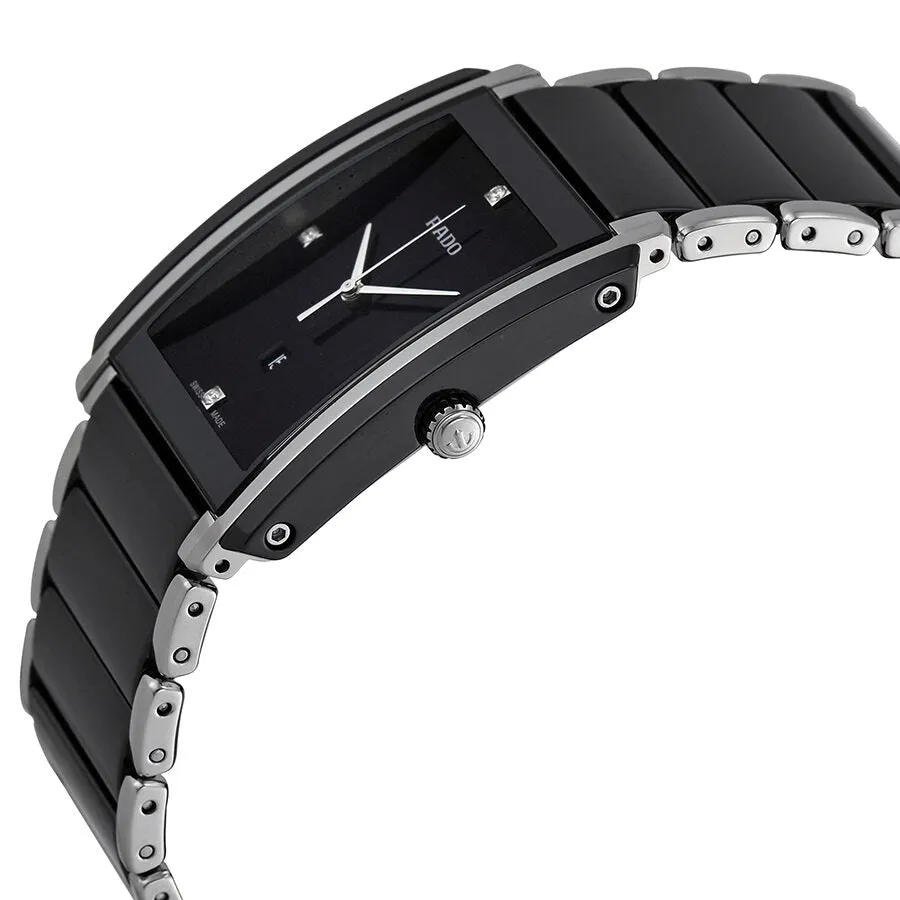 Rado Integral Jubile Black Dial Black Ceramic Watch R20206712