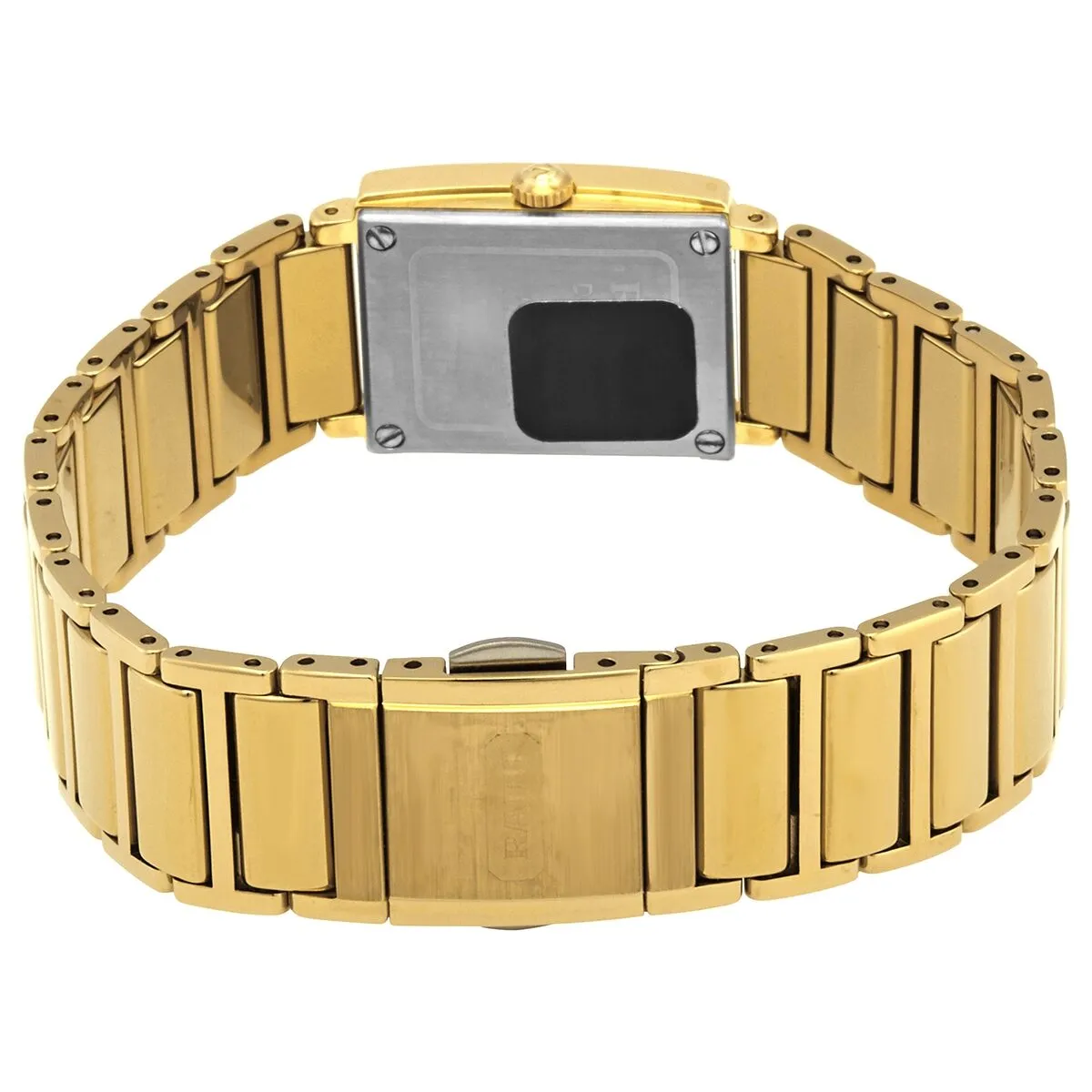 Rado Integral Jubile Quartz Diamond Gold Dial Ladies Watch R20339742