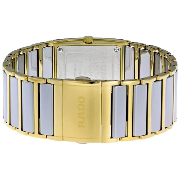 Rado Integral Silver Dial Two Tone Ceramic Unisex Watch R20749702