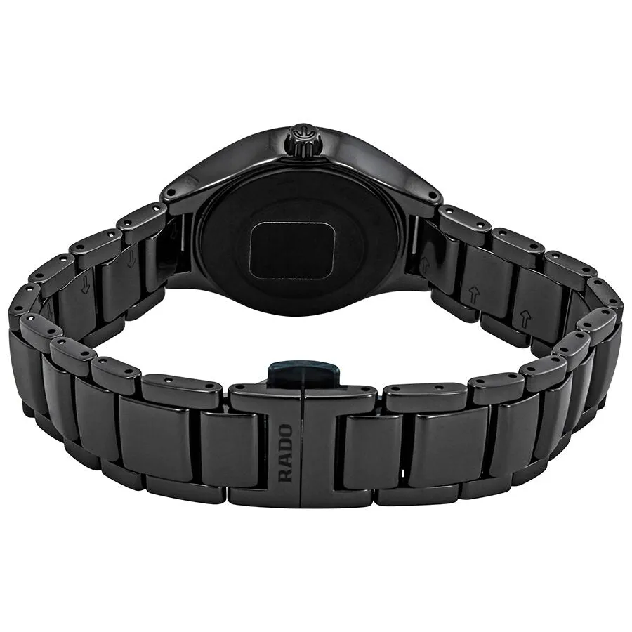 Rado True Black Dial Automatic Ladies Ceramic Watch R27242162