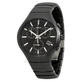 Rado True Black Dial Chronograph Men's Watch R27814162