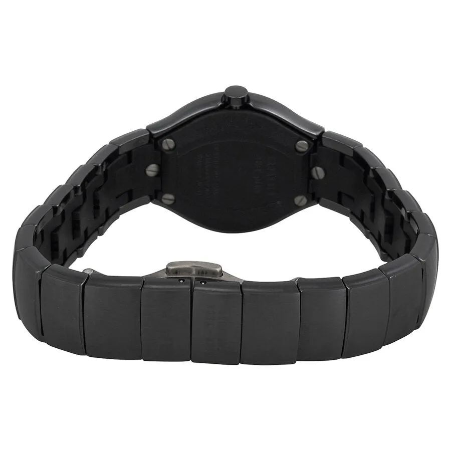 Rado True Jubile Black Dial Black Ceramic Ladies Watch R27678162