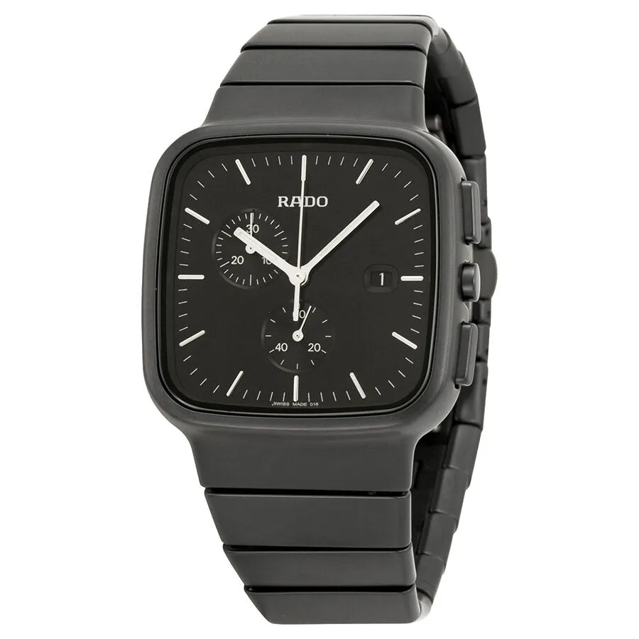 Rado True R5.5 Black Dial Chronograph Ceramic Men's Watch R28886162