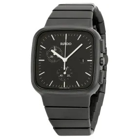 Rado True R5.5 Black Dial Chronograph Ceramic Men's Watch R28886162