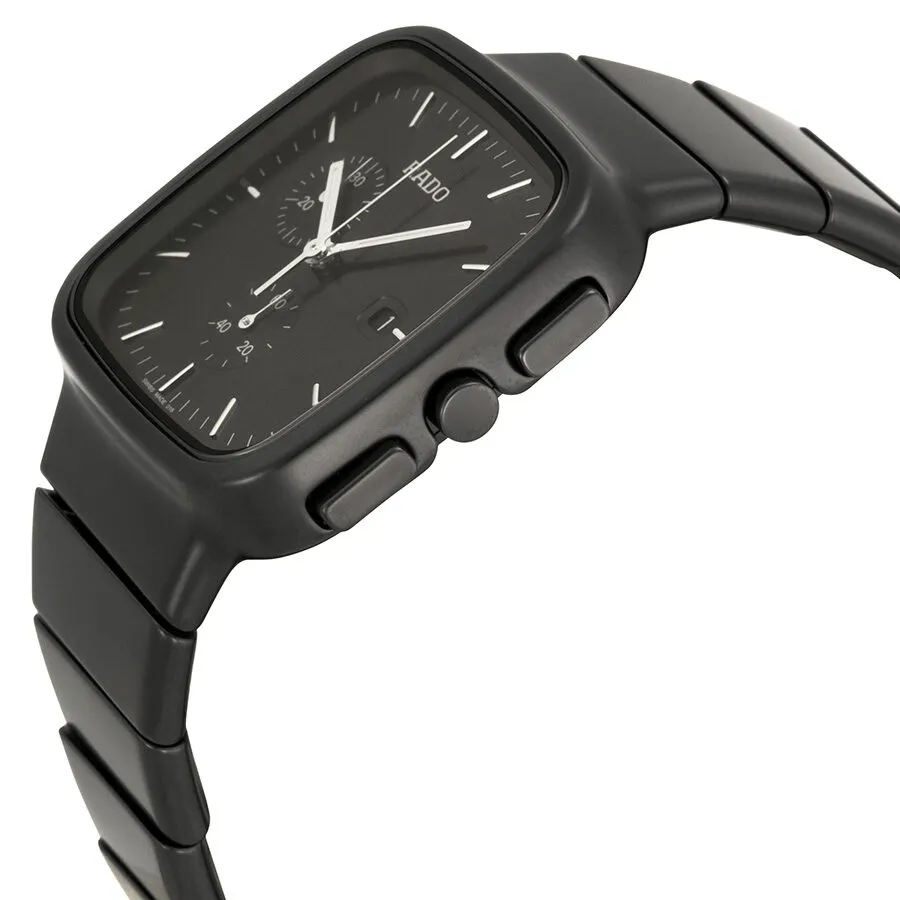 Rado True R5.5 Black Dial Chronograph Ceramic Men's Watch R28886162