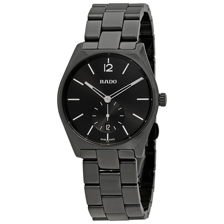 Rado True Specchio Black Dial Men's Watch R27081152