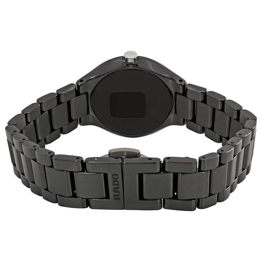 Rado True Thinline Black Dial Ladies Watch R27742192