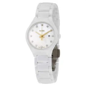 Rado TRUE Women's R27061902 White Ceramic Watch
