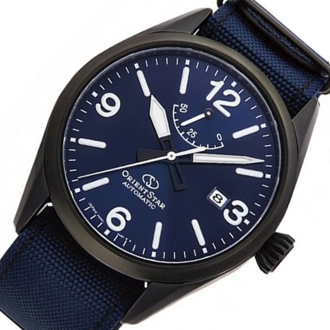 RE-AU0207L RE-AU0207L00B Orient Star Automatic 100M Nylon Date Male Sports Watch