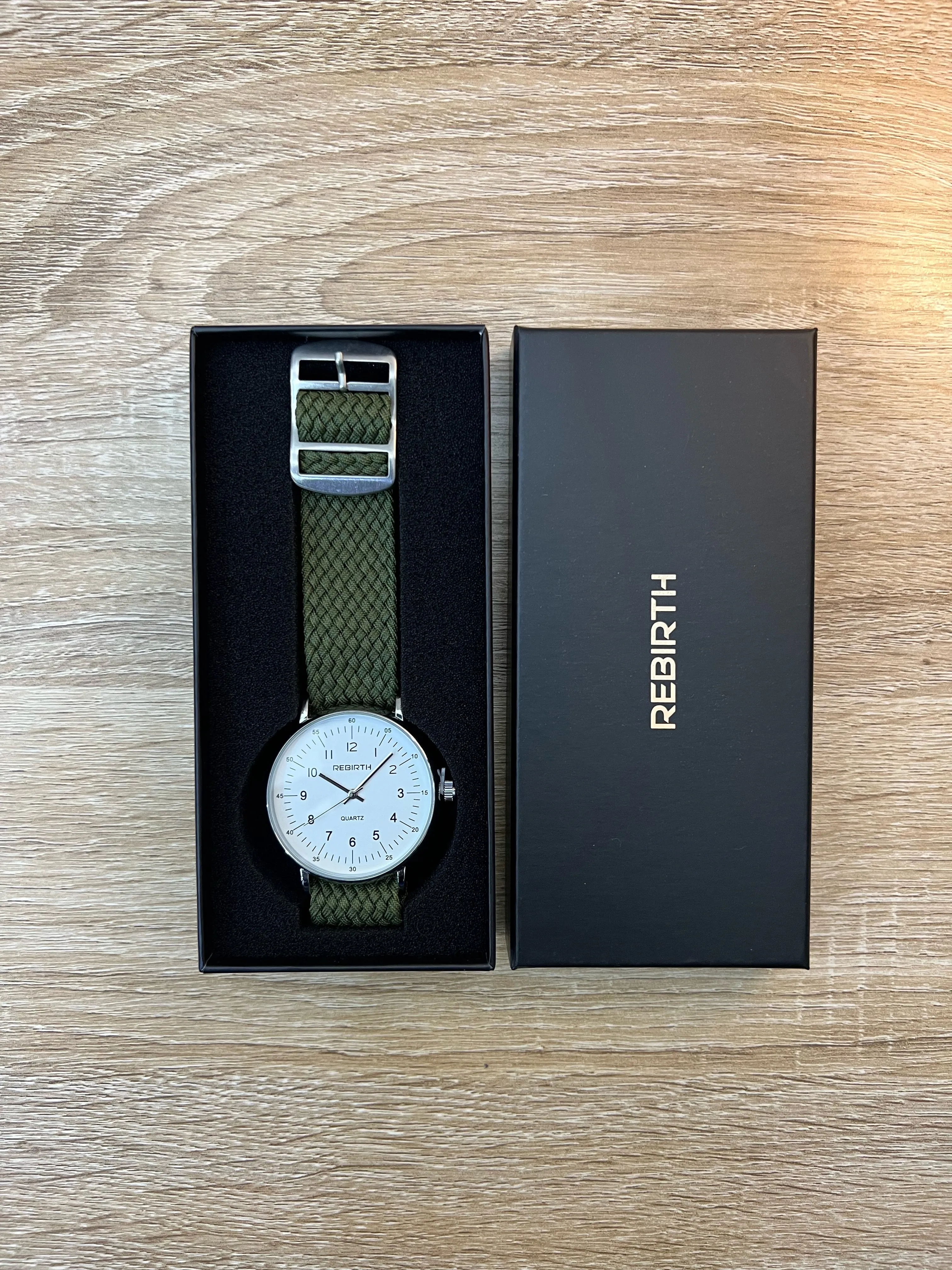 Rebirth woven watch