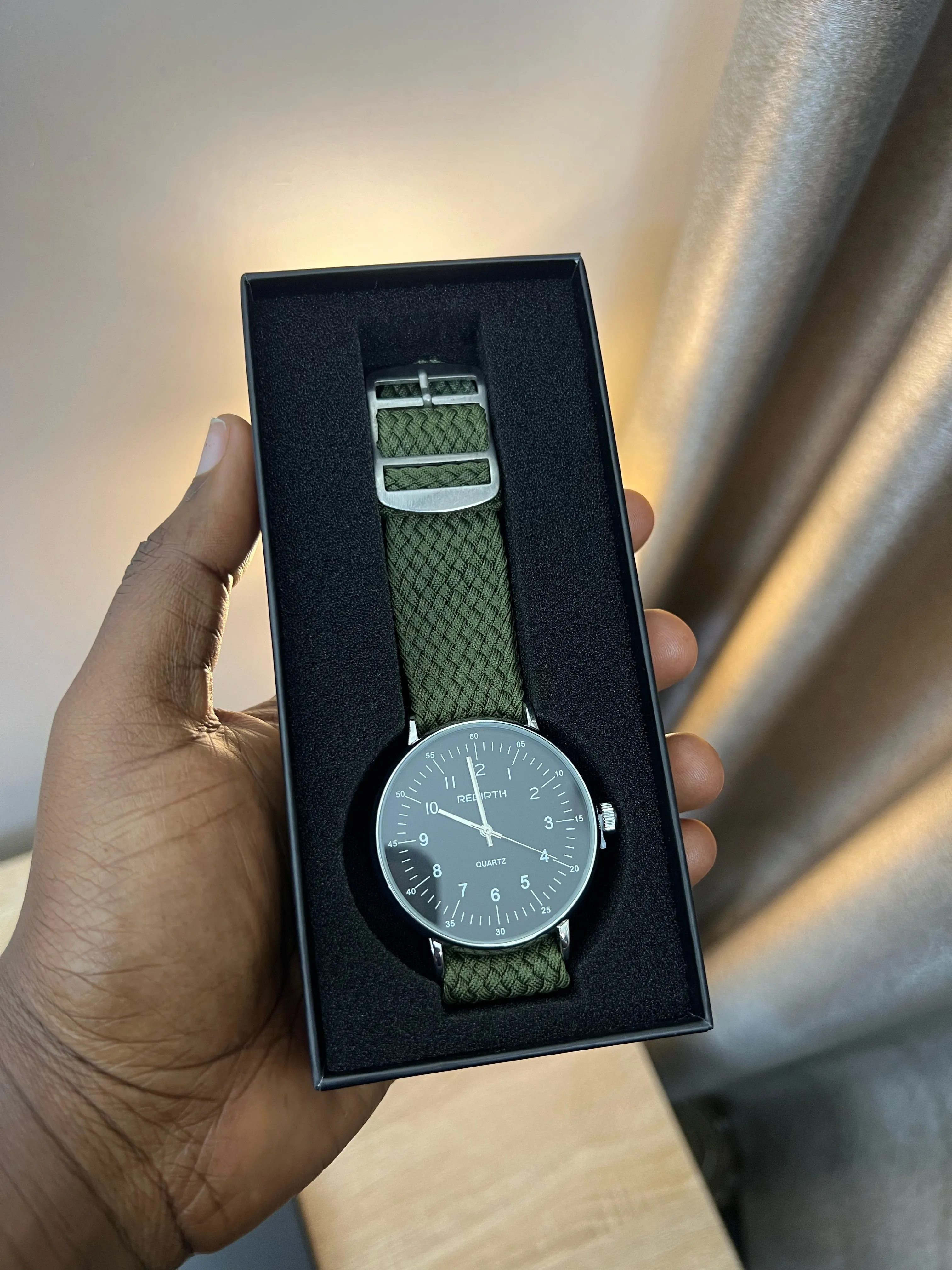 Rebirth woven watch