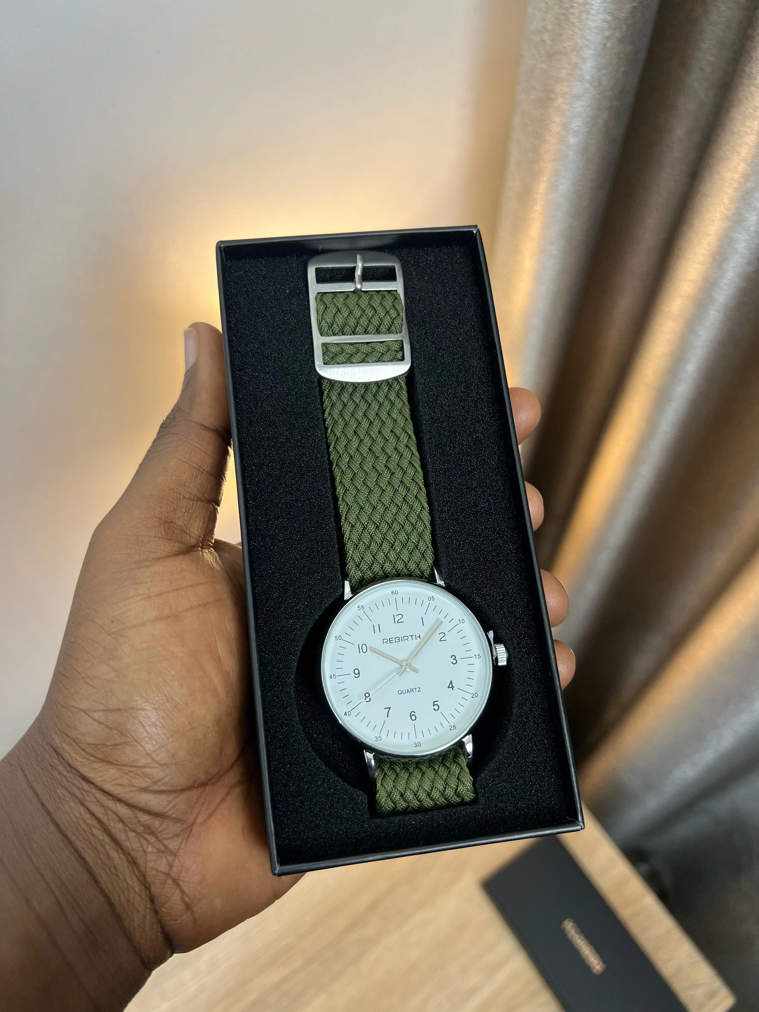 Rebirth woven watch