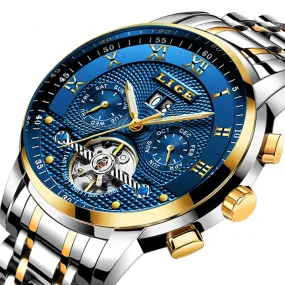 Relogio Mens Watches - Automatic Mechanical Watch Men
