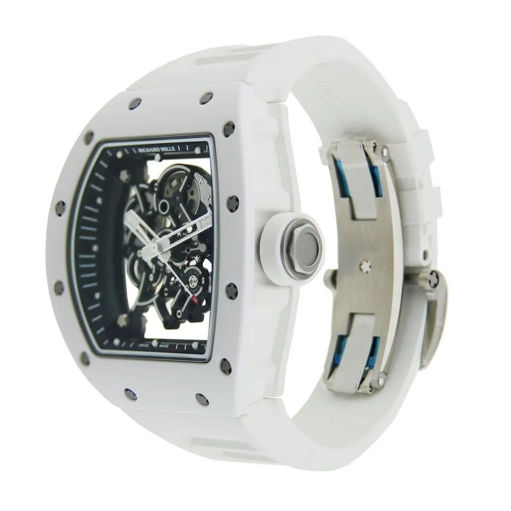 Richard Mille Bubba Watson White Ceramic Watch RM055