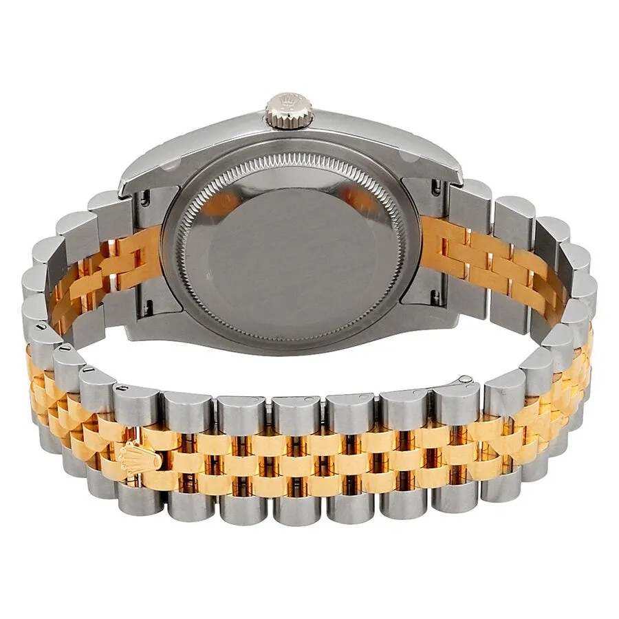 Rolex Datejust 36 Rhodium Diamond Dial Automatic Diamond Ladies Steel and 18kt Yellow Gold Jubilee Watch 116233RDJ