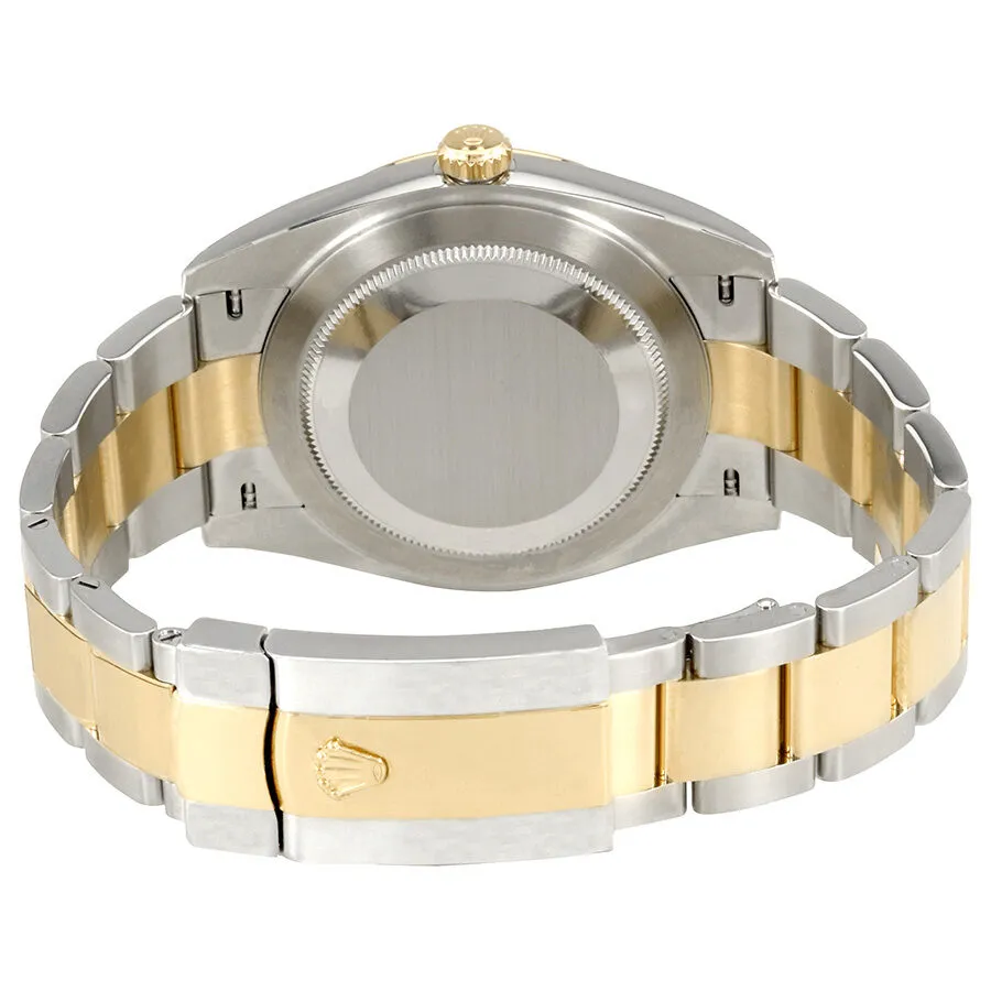 Rolex Datejust 41 Black Dial Diamond Steel and 18K Yellow Gold Oyster Men's Watch 12633BKDO