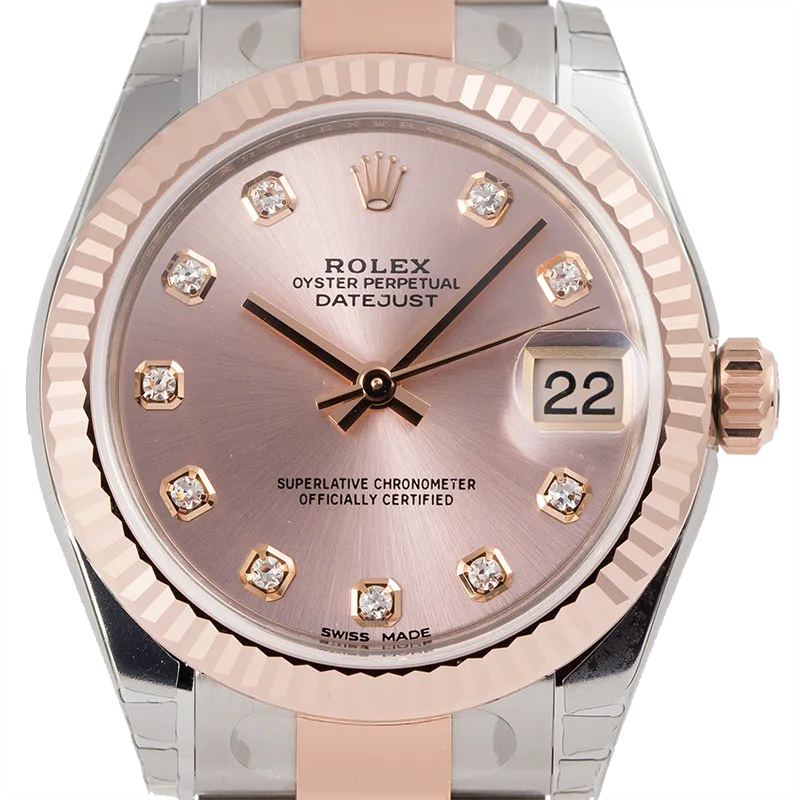 Rolex Datejust II 41 Steel and Yellow Gold Champagne/Diamonds Jubilee 126333