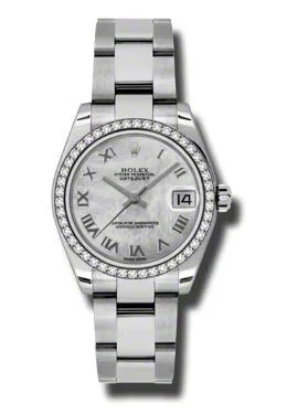 Rolex Datejust Lady 31 Mother of Pearl Dial Stainless Steel Oyster Bracelet Automatic Watch 178384MRO