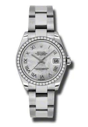 Rolex Datejust Lady 31 Mother of Pearl Dial Stainless Steel Oyster Bracelet Automatic Watch 178384MRO