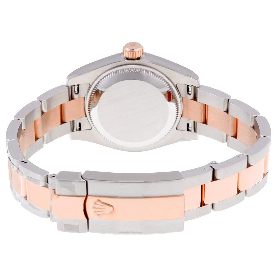 Rolex Lady Datejust 26 Black Mother of Pearl Dial Stainless Steel and 18K Everose Gold Oyster Bracelet Automatic Watch 179171BMRO