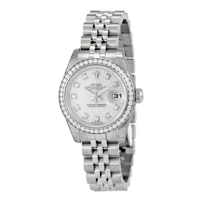 Rolex Lady Datejust 26 Ivory coloured Dial Stainless Steel Jubilee Bracelet Automatic Watch 179384ISBDJ