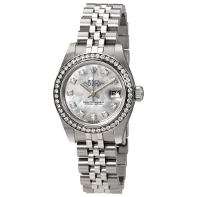 Rolex Lady Datejust 26 Mother of Pearl Dial Stainless Steel Jubilee Bracelet Automatic Watch 179384MDJ