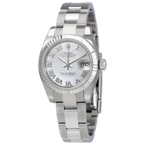 Rolex Lady Datejust 26 Mother of Pearl Dial Stainless Steel Oyster Bracelet Automatic Watch 179174MRO