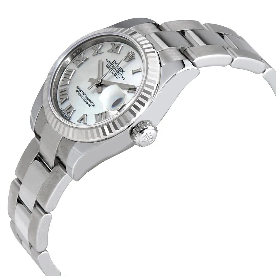 Rolex Lady Datejust 26 Mother of Pearl Dial Stainless Steel Oyster Bracelet Automatic Watch 179174MRO