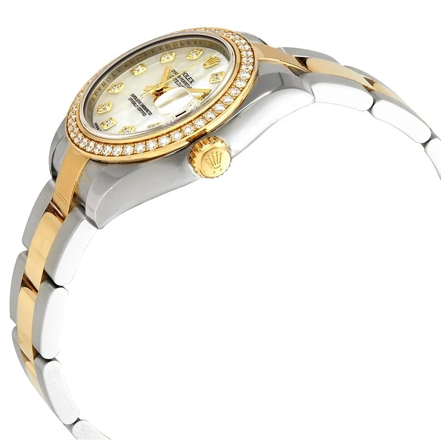 Rolex Lady Datejust Mother of Pearl Diamond Dial Automatic Watch 179383MDO