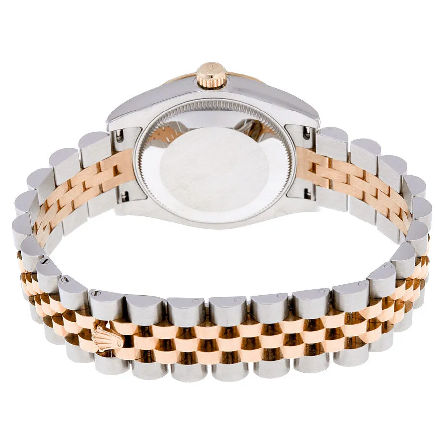 Rolex Oyster Perpetual Datejust 31 Silver Dial Stainless Steel and 18K Everose Gold Jubilee Bracelet Automatic Ladies Watch 178341SDJ