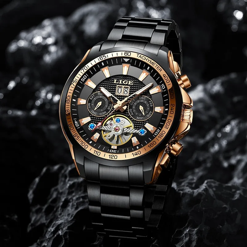 Sapphire Glass Automatic Mechanical Fashion Men Watch