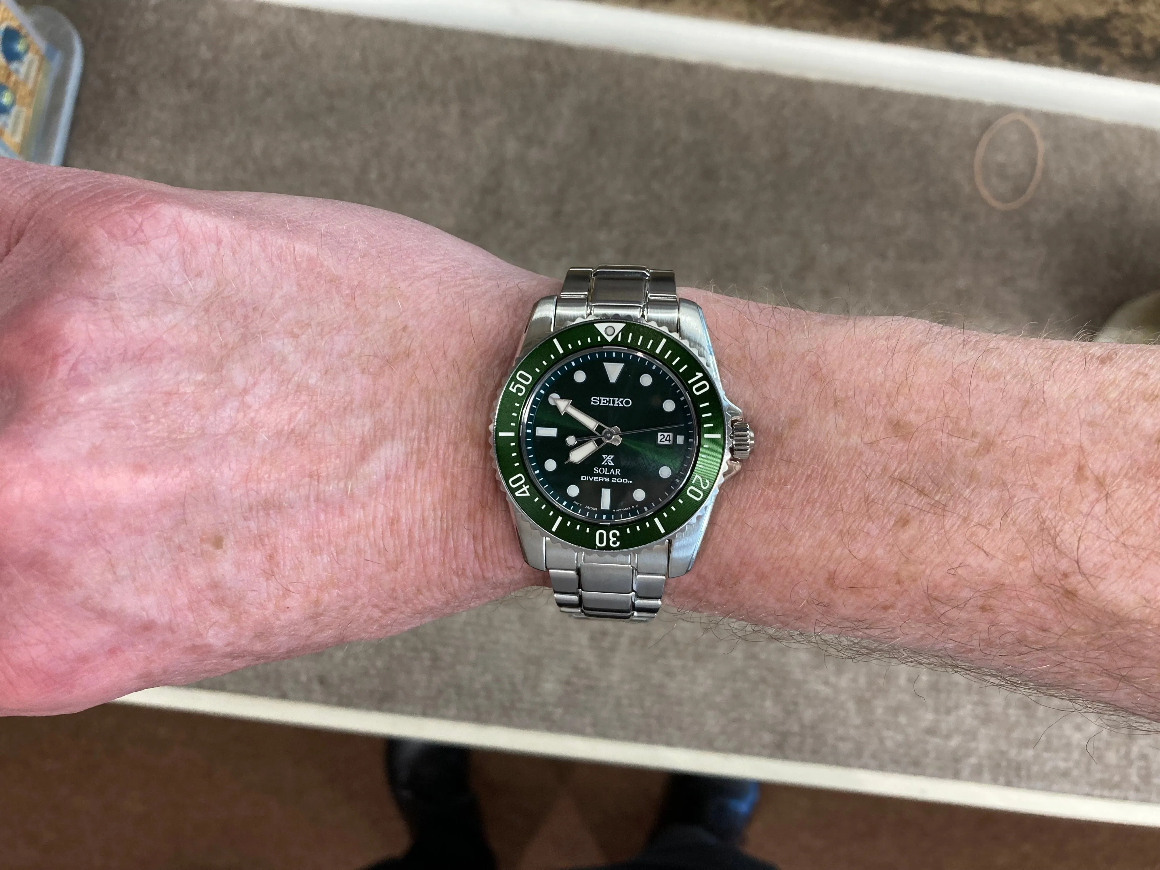 Seiko Solar Divers Watch