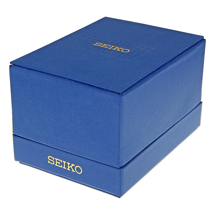 Seiko Solar Quartz Black Dial Men's Watch SNE039
