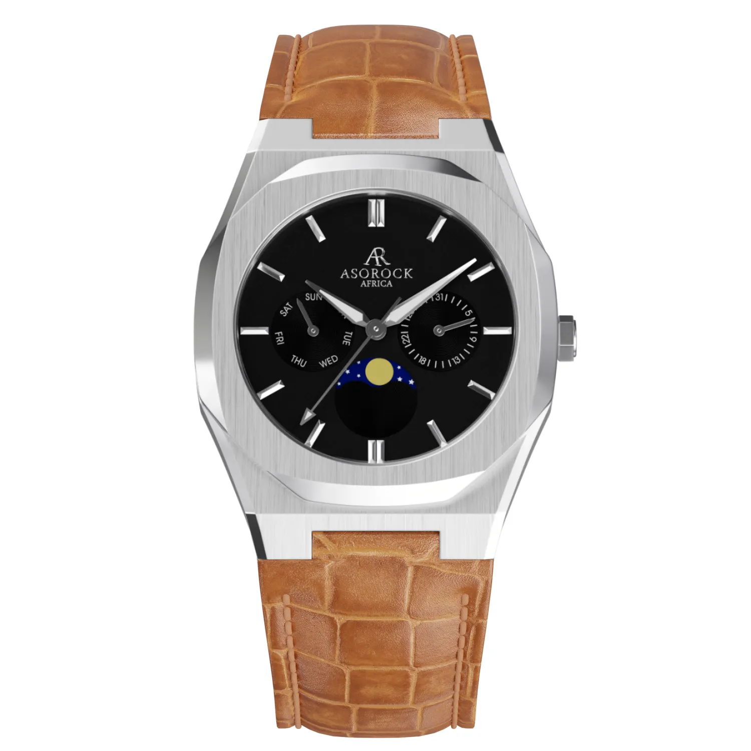 Silver/Black Transporter by ASOROCK WATCHES