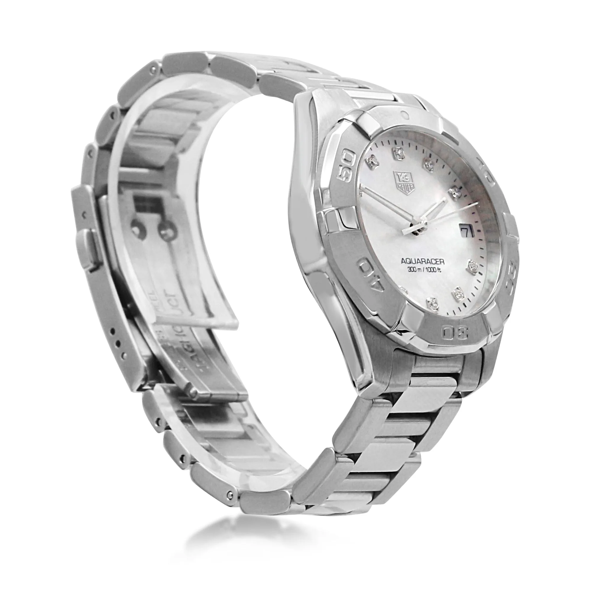 Tag Heuer Aquaracer 32mm, MOP Diamond Dot Dial - Ref: WAY1313