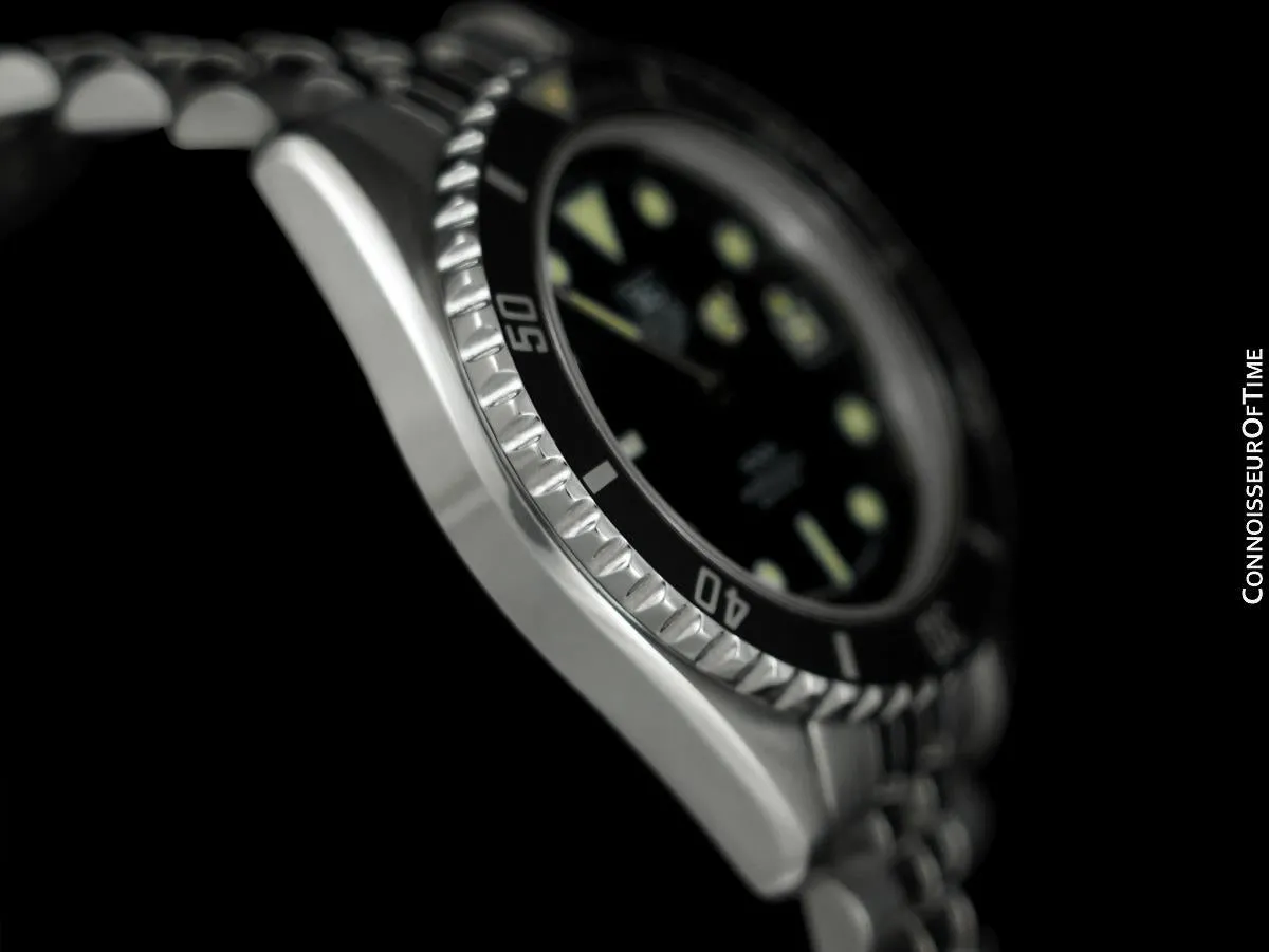 TAG Heuer Professional 1000 Mens Submariner Divers Watch - Stainless Steel - 980.113D