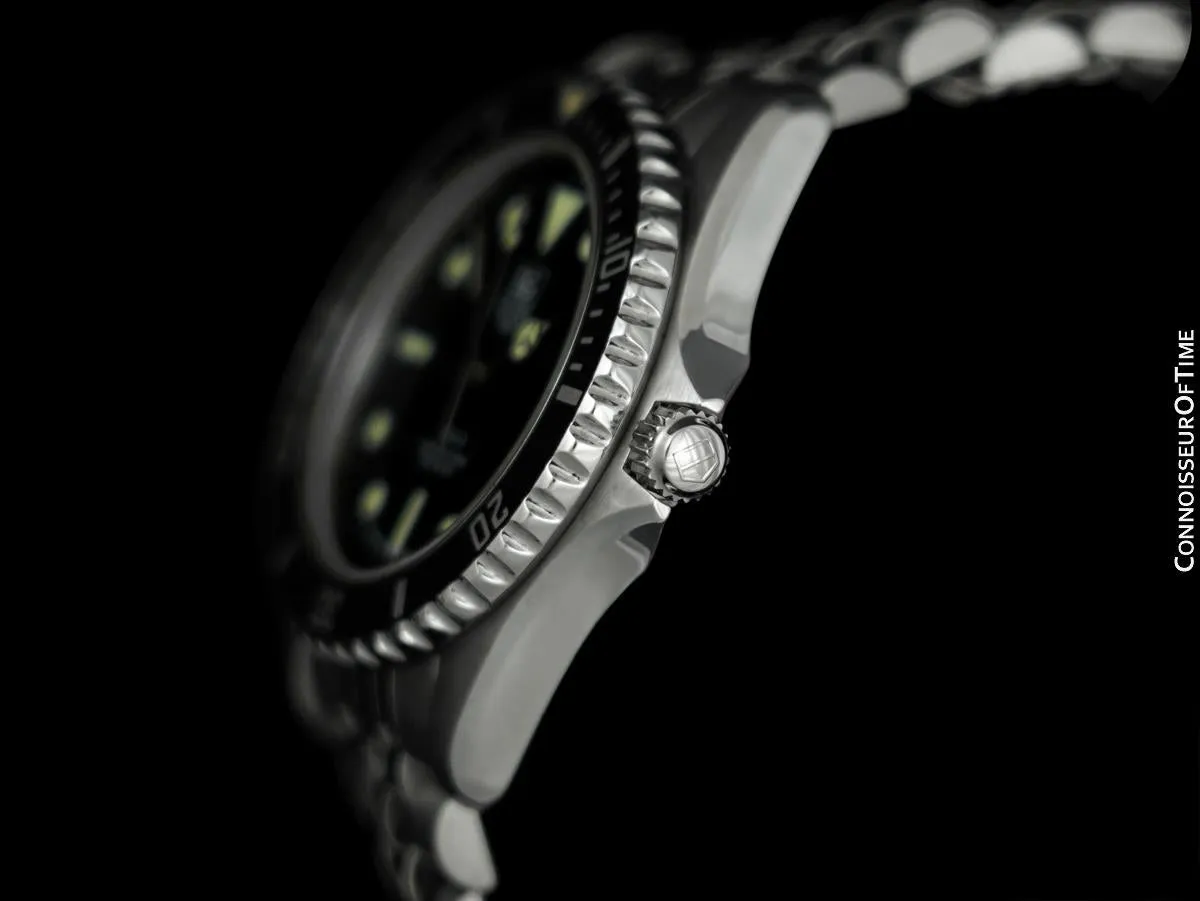 TAG Heuer Professional 1000 Mens Submariner Divers Watch - Stainless Steel - 980.113D