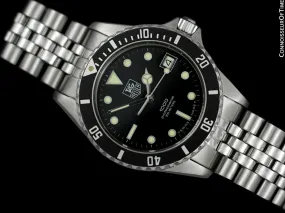 TAG Heuer Professional 1000 Mens Submariner Divers Watch - Stainless Steel - 980.113D