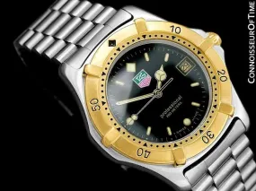 TAG Heuer Professional 2000 Mens Diver Watch, WE1120R - Stainless Steel & 18K Gold Plated