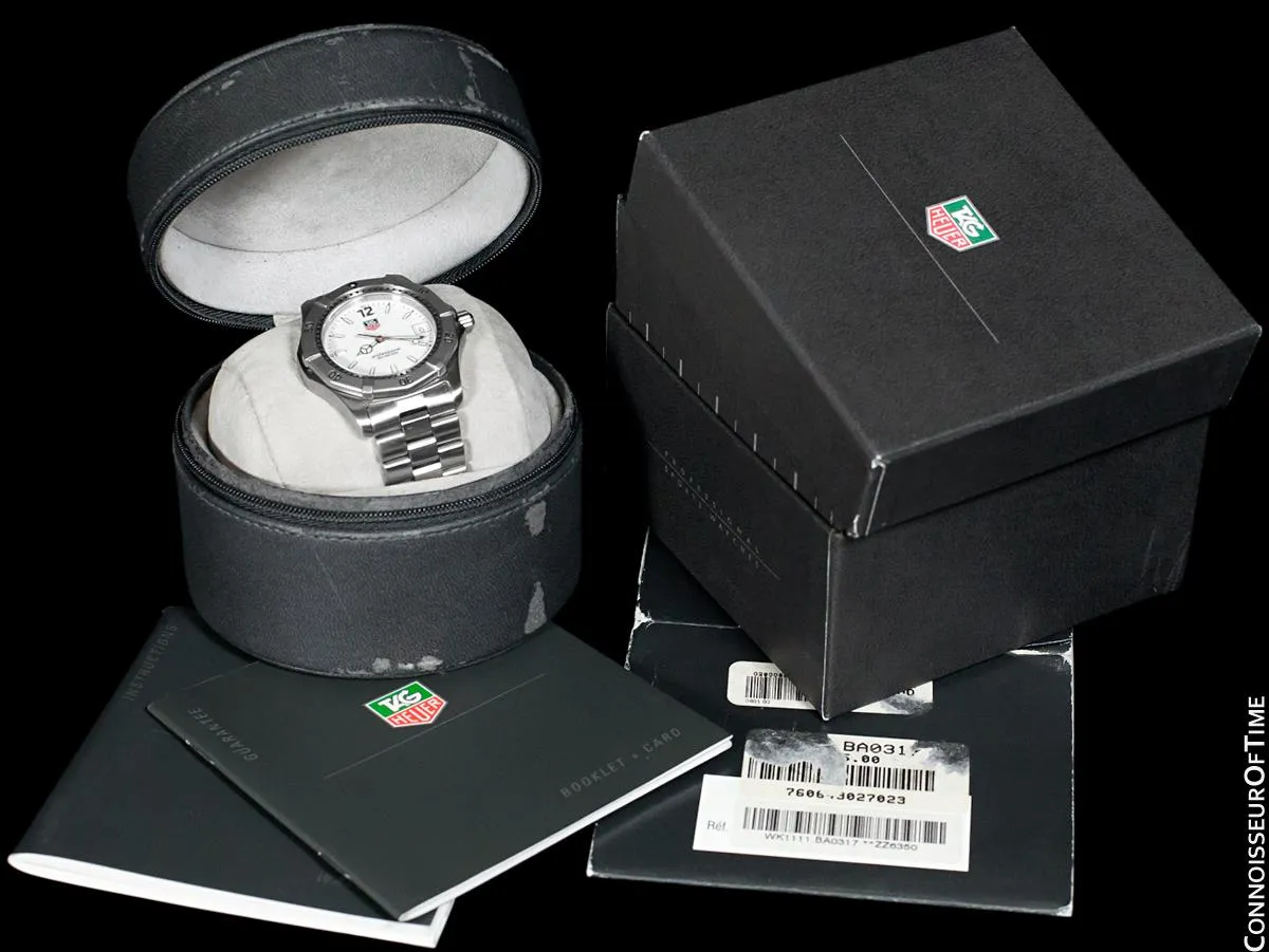 TAG Heuer Professional 2000 Mens Diver Watch, WK1111-0 - Stainless Steel