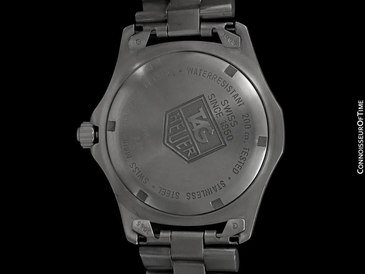 TAG Heuer Professional 2000 Mens Diver Watch, WK1111-0 - Stainless Steel
