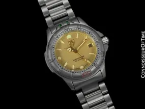 Tag Heuer Professional 4000 Mens Midsize Diver Watch - Stainless Steel