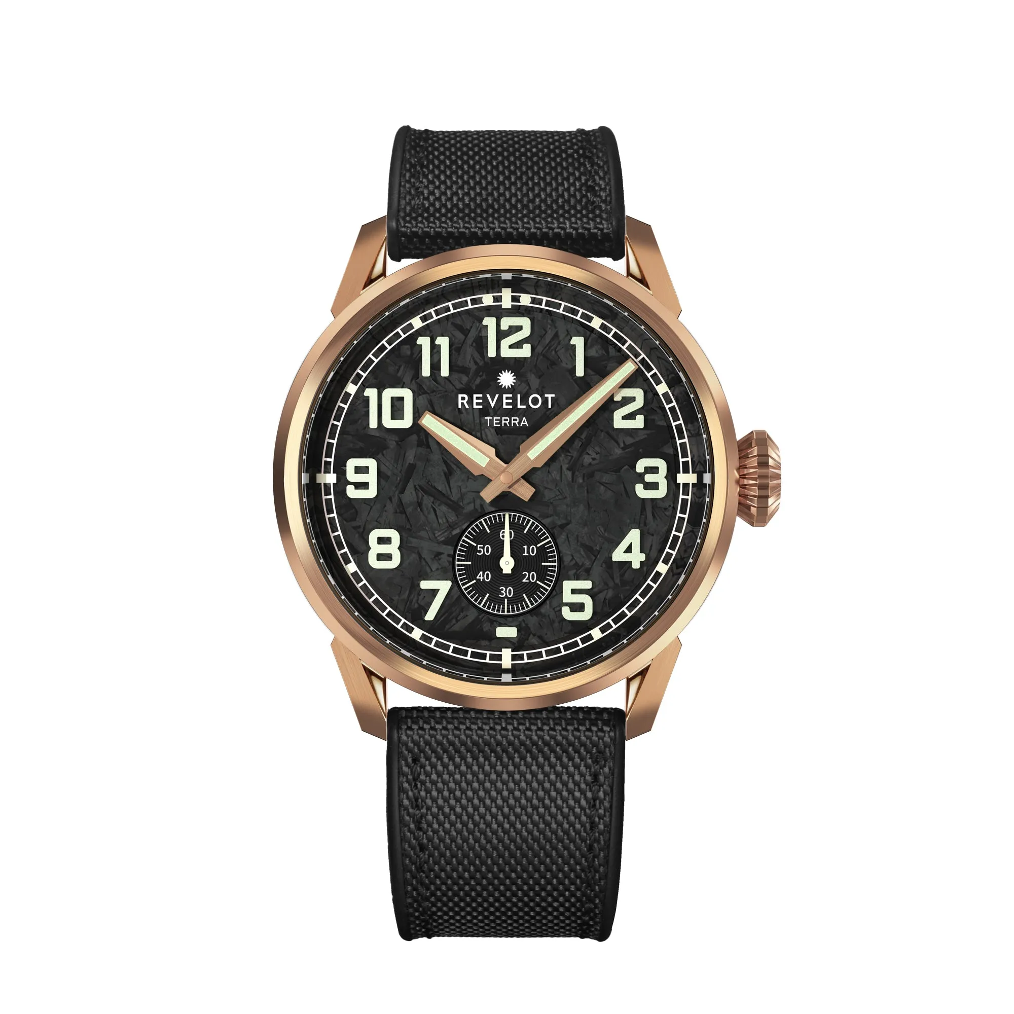 Terra Forged Carbon Luminova Bronze