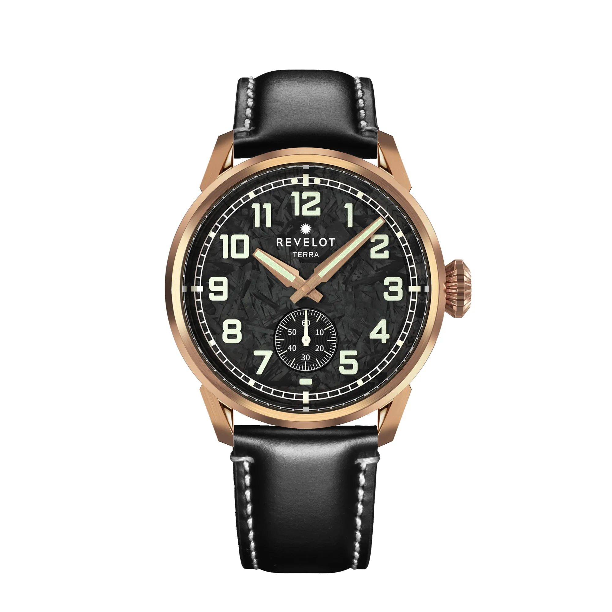Terra Forged Carbon Luminova Bronze
