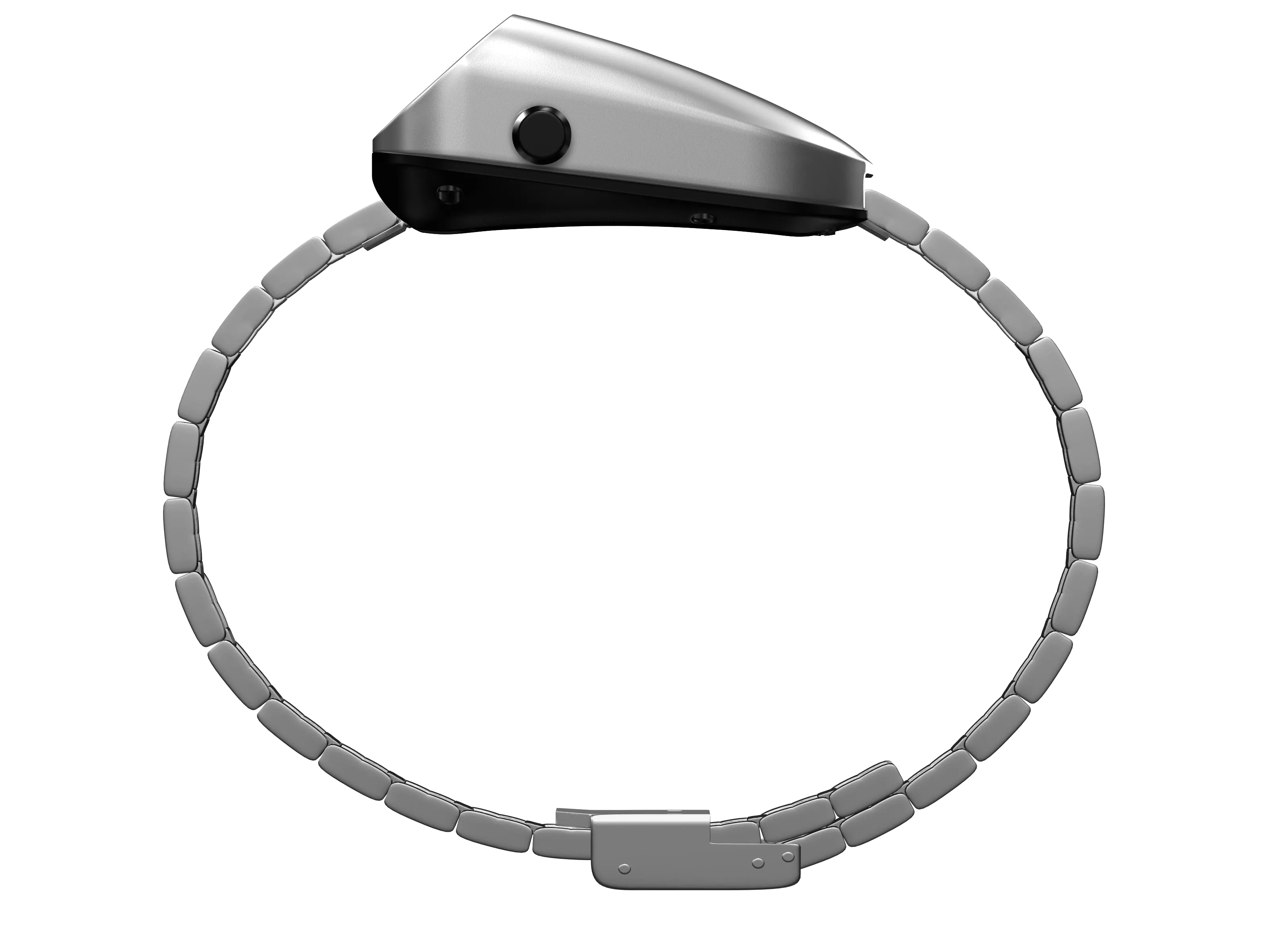 Tesla Tech Future Style Watch: Men's Digital Fashion Timepiece with Creative Punk Wind Design