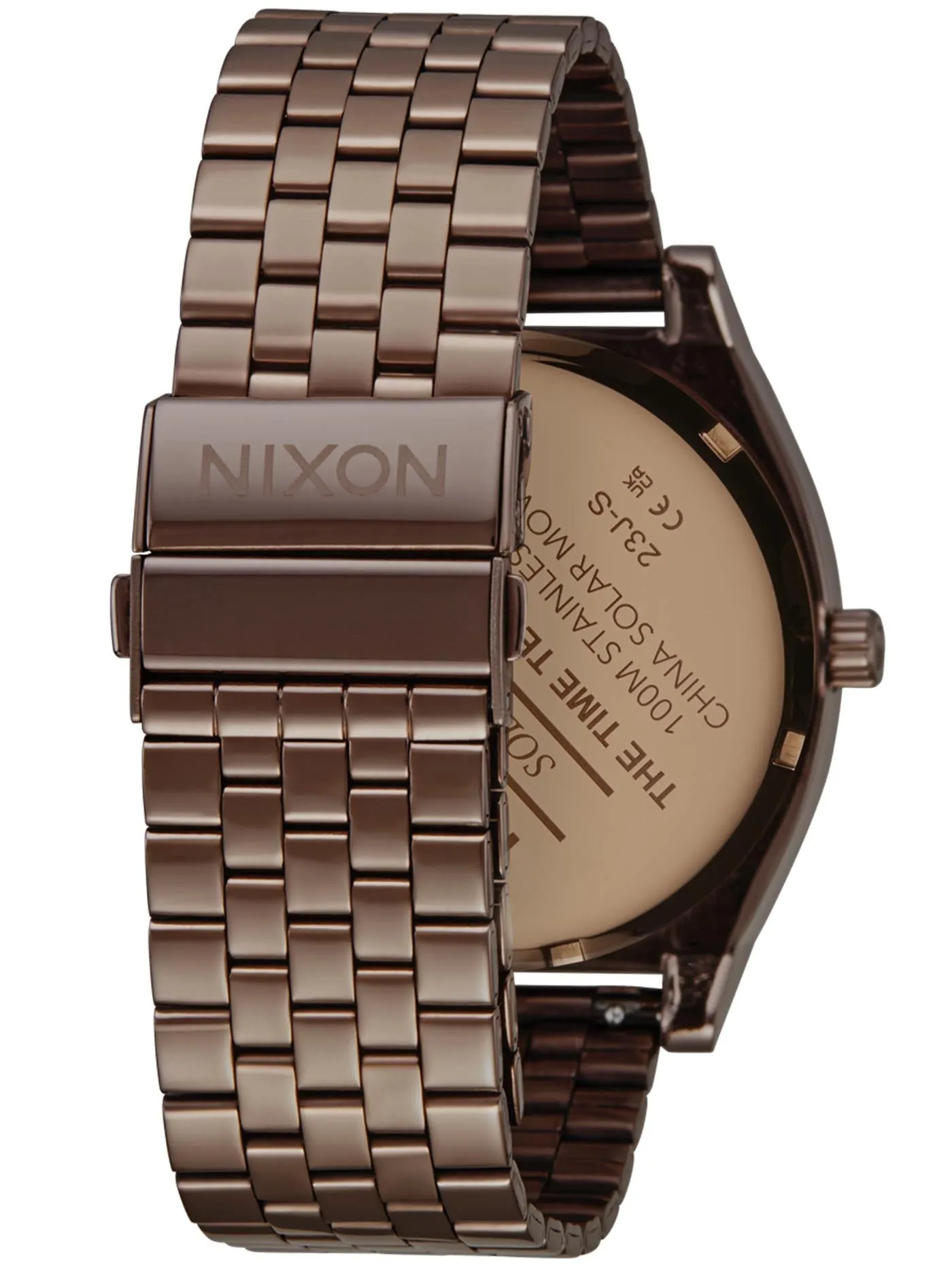 Time Teller Solar Chocolate/Cappuccino Watch
