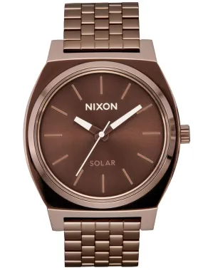 Time Teller Solar Chocolate/Cappuccino Watch